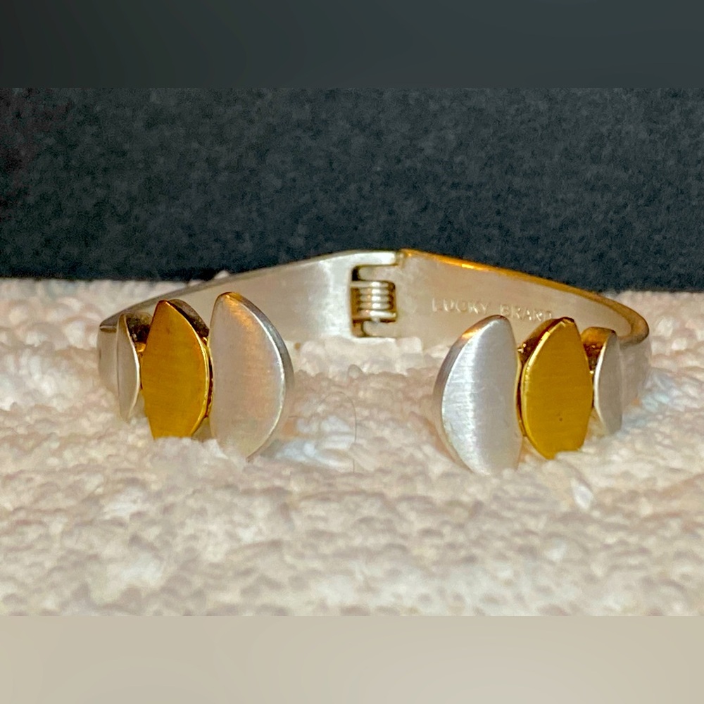 Lucky Brand Cuff Bracelet silver/gold tones